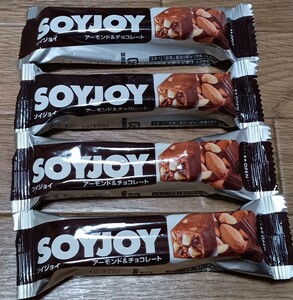 【送料無料】大塚製薬　 SOYJOY ソイジョイ　アーモンド＆チョコレート　4本