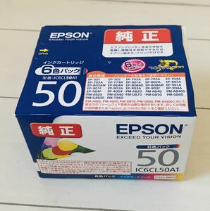EPSON エプソン　インクカートリッジ IC6CL50A1 未開封