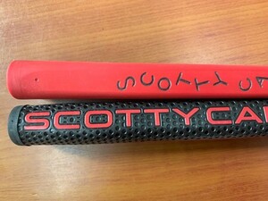 ＜中古 送料無料 スコッティ キャメロン Scotty Cameron パター グリップ 2本セット＞