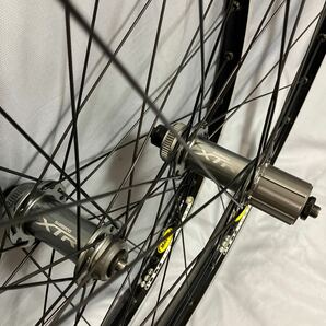 未走行 26インチ MTB ホイールセット XTR M965 FH HB Mavic X3.1 UST Tubeless シマノ マビック Shimano 559 チタンフリーボディの画像1