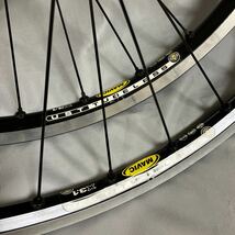 未走行 26インチ MTB ホイールセット XTR M965 FH HB Mavic X3.1 UST Tubeless シマノ マビック　Shimano 559 チタンフリーボディ_画像5