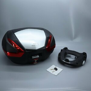 GIVI/ジビ V47 47L ヘルメット2個 トップケース/リアボックス モノキー　240223MA0010