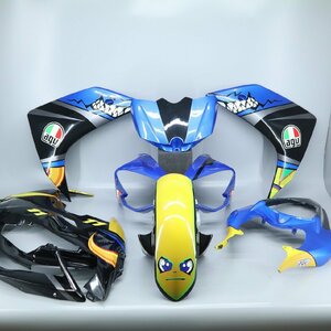 ヤマハ YZF-R1 07-08 社外 カウルセット agv アンダー変形あり　240221MF0017