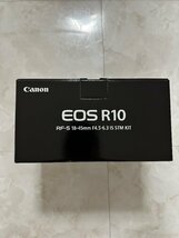 Canon EOS R10 レンズキット ミラーレスカメラ キヤノン ミラーレス カメラ 一眼　EOS R10 RF-S18-45 IS STM レンズキット_画像2