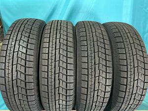 ①2022年製155/65R13バリ山！ツブ有り！ヨコハマ　IG60 中古タイヤ4本セット155/65R13 4本セットスタッドレスタイヤ ICE GUARD 