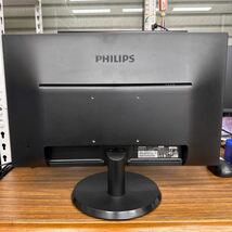 junk-18 Philips 223v5L 22インチ液晶モニター　フルHD HDMI 画面キズ小 電源ケーブル付き_画像4