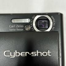 ●【SONY/ソニー】Cyber-Shot/サイバーショット DSC-T1 ブラック Carl Zeiss 3x コンパクトデジタルカメラ★_画像3