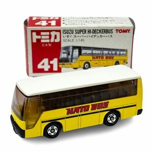 ●【TOMY/トミー】トミカ ISUZU SUPER HI-DECKERBUS/いすゞスーパーハイデッカーバス No.41 ミニカー 玩具/おもちゃ 箱付き★22031