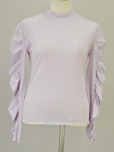 ヴィヴィアンタム VIVIENNE TAM パワーネット カットソー/シャツ Blouse 長袖 38サイズ ピンク レディース u_s F-M13080