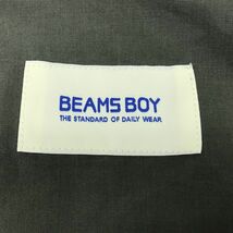 I2164-N◆美品◆BEAMS BOY ビームスボーイ オールインワン スカート パラシュートパンツベース ミリタリー◆ カーキ系 コットン レディース_画像7