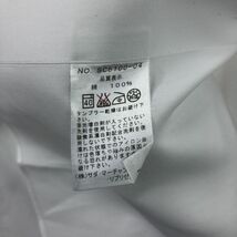 F1828-F-N◆ makers shirt 鎌倉 メーカーズシャツ 長袖シャツ ボタンダウン ◆ size41-89 コットン100 ホワイト 古着 メンズ_画像8