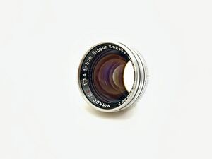 ★希少★ ニコン Nikon NIKKOR-S C 5cm 50mm f1.4 Sマウント Nippon Kogaku MF シルバー鏡胴 一眼カメラレンズ #24