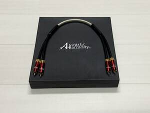 ACOUSTIC HARMONY WR1 RCA (0.5m) high purity original silver coat acoustic is - moni - audio cable RCA cable 