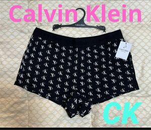 未使用タグ付Calvin Klein CKロゴ カルバンクラインsleepwear スリープウエア ショートパンツ
