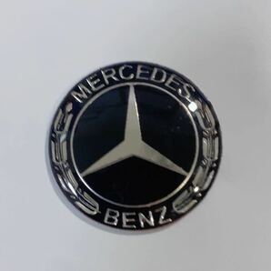 メルセデスベンツ Mercedes-Benz エンブレム 直径29mm ブラック