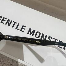 Gentle Monster ジェントルモンスター LANG ラング サングラス メガネ 韓国 KPOP黒色ブラック_画像3