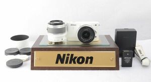 ■美品・送料無料■ ニコン Nikon 1 J1 ダブルズームキット　#602-022-0216