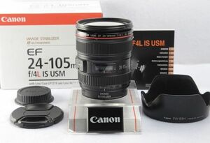 ■送料無料■ キャノン Canon EF 24-105mm F4L IS USM 【元箱】　#602-005-0209