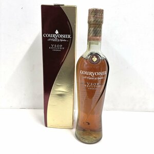 【41】1円~ COURVOISIER クルボアジェ VSOP EXCLUSIF 350ml アルコール 40度 ハーフボトル ブランデー コニャック 未開栓