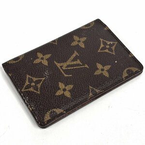 【41】1円～ Louis Vuitton ルイ・ヴィトン モノグラム カードケース オーガナイザー・ドゥ・ポッシュ M61732/MI0097 USED品