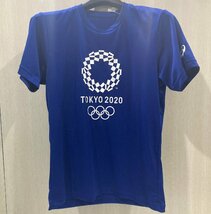 【76】1円～ 未使用タグ付き 東京2020オリンピック Tシャツ 2点 ホワイト ネイビー 東京オリンピック Mサイズ Lサイズ 保管品_画像7