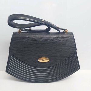 【86】ルイヴィトン LOUIS VUITTON エピ ティルシット ヴィンテージ ハンドバッグ ノワール 黒 M52482 希少