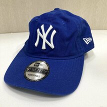 【76】 ② 1円～ 長期保管品 MoMA LOGO ニューヨーク ヤンキース New York Yankees 野球帽子 NEWERA ニューエラ キャップ 帽子_画像1