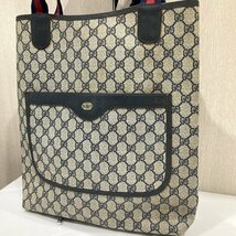 【76】1円～ GUCCI グッチ オールド シェリーライン トートバッグ ショルダーバッグ ブランド 人気 中古品 汚れ有り_画像2