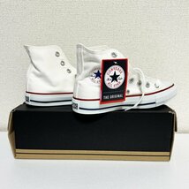 新品 コンバース CONVERSE レディース 23.0cm ALL STAR HI オールスターHI M7650 オプティカルホワイト 送料無料_画像2