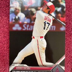 ★2023 MVP 獲得 ドジャース移籍★ topps now 大谷翔平 #194 開幕4連勝。サイクル安打逃すも3安打1打点