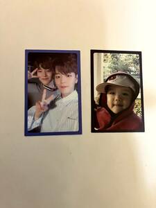 stray kidssmin trading card 2 pieces set s scratch 