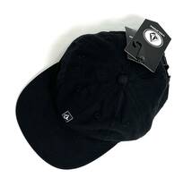 VOLCOM ボルコム D5542302BLK① 帽子 キャップ Cap 浅め 綿のキャンバス素材 ブラック色 ロゴパッチ Logo ヴォルコム 新品 即決 送料無料_画像6