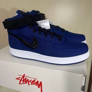Stussy × Nike Vandal High "Deep Royal Blue"