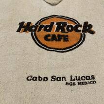 メキシカンパーカー Hard Rock CAFE ハードロック カフェ ビンテージ バックプリント プルオーバー 企業ロゴ サーフィン ビーチ BAJA _画像5