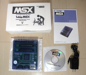 1chip MSX（１チップMSX）付属品完備 動作確認済 新品同様 