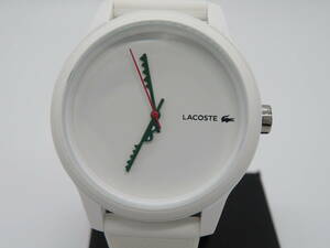 LACOSTE(ラコステ）ホワイトカラー　腕時計　中古品　C2ー28A　