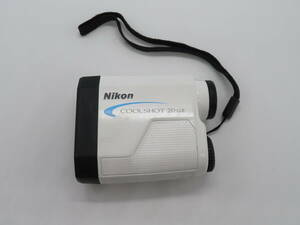 Nikon(ニコン)COOLSHOT 20GⅡ　ゴルフレーザー距離計　ホワイト　中古品　へ3ー17A　