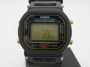 ジャンク品　部品取り　CASIO(カシオ）G-SHOCK DW-5600E　ブラックカラー　腕時計　中古品　へ3ー23A　