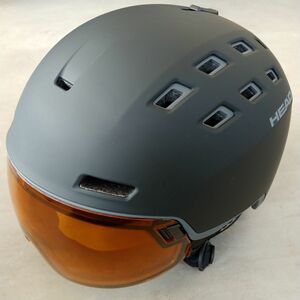 【☆1円スタート☆】HEAD ヘッド SPHERE FIT RADAR POLA #323109 HD11 Visor バイザー スキー スノーボード ヘルメット 60-63cm MA274