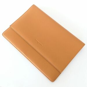 【未使用】1円 von Holzhausen Apple アップル MacBook Pro 14インチ Portfolio 収納ケース キャメル ブラウン mac アクセサリー MA309