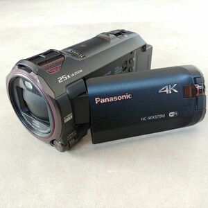 【☆動作確認済☆】Panasonic パナソニック 4K デジタル ビデオ カメラ HC-WX970M 軽量 小型 映像機器 2015年製 1円スタート MA315