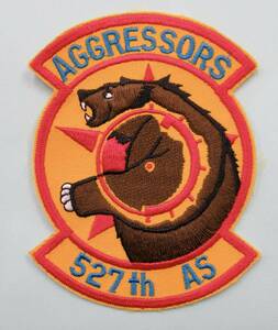 ・実物 米空軍 仮装ロシア空軍 第527飛行隊 USAF AGGRESSORS 527TH AS アグレッサー部隊 2