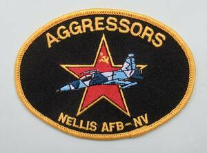 ・実物 米空軍 仮装ロシア空軍闘飛行隊 USAF AGGRESSORS NELLIS AFB-NV