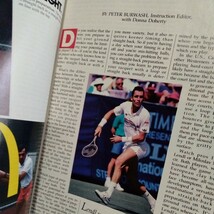 海外テニス雑誌洋書コナーズエドバーググラフサンプラスマッケンロー1988年_画像6