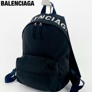 1円～憧れの最新モデル【極美品　現行品】 BALENCIAGA　バレンシアガ バックパック　リュック　20SSモデル 黒　ブラック