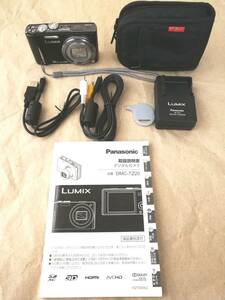 美品 Panasonic パナソニック LUMIX DMC-TZ20 デジタルカメラ 携帯ポーチ付属