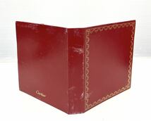 AK◆ Cartier カルティエ 時計用 空箱 カルティエ時計 BOX 時計ケース ジュエリーケース ボックス 説明書 現状品_画像7