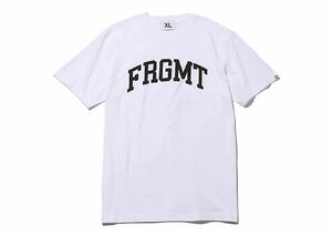 送料無料 白M FRAGMENT UNIVERSITY FRGMT UNV Tシャツ フラグメント Tee