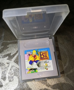 【綺麗品】GB バートのジャックと豆の木 アクレイム / シンプソンズ ゲームボーイ/ Bart & the Beanstalk Acclaim / The Simpsons GAME BOY