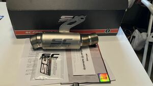 SC-PROJECT GP-70R マフラー k67 BMW S1000RR 車検対応 書類付き カーボンヒールガード付属 k63 S1000Rに使用していました